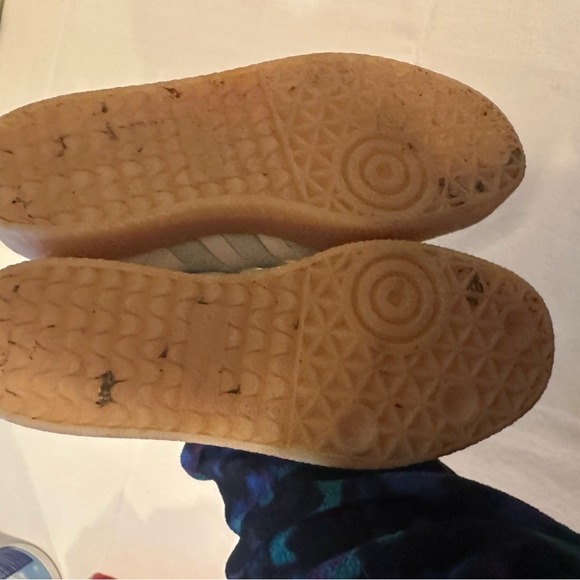 Adidas Samba‎ Women Cream Mint Green Gum Sole Sneakers Shoes Size 7 - Picture 9 of 9